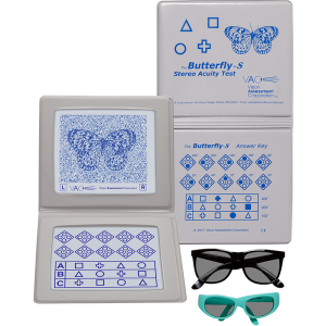 Schmetterling Stereotest