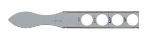 Abgleichleiste, +/– sph 0,25 und 0,50 dpt