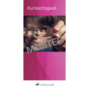Faltbroschüre "Kurzsichtigkeit bei Kindern und Jugendlichen"