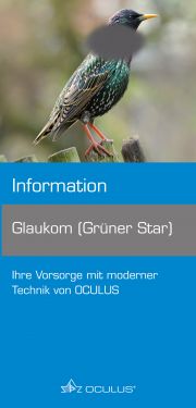Faltbroschüre "Grüner Star"