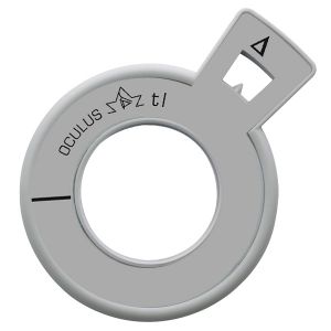 Refraktionsglas tl (38 mm) prismatisch Basis 225° VERGÜTET