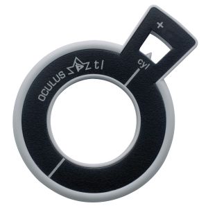 Refraktionsglas tl (38 mm) zylindrisch Achse 90° konvex VERGÜTET